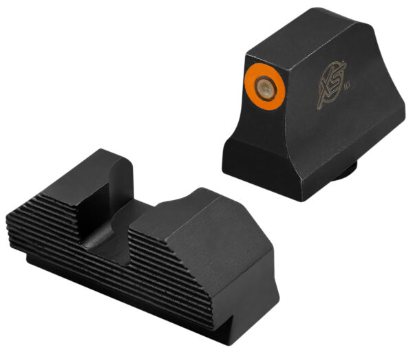 XS Sights GLM020P4N Minimalist Night Sight Set Orange Tritium Front/ Black Oxide Frame/ Compatible w/Glock — view 1