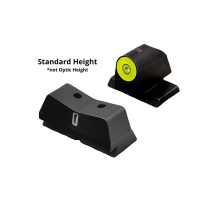 DXT 2 BIG DOT OPTIC READY FOR S&W M&P FULL/COMPACT YELLOW — view 1