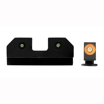R3D NIGHT SIGHTS ORANGE GLOCK 17/19/22/24/26/27/31/36/38 — view 1