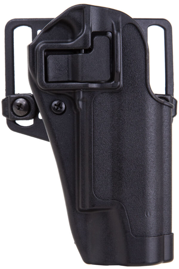 Blackhawk 410503BKR Serpa CQC  OWB Size 03 Matte Black Polymer Belt Loop/Paddle Fits 1911 Government & Clones Right Hand — view 1