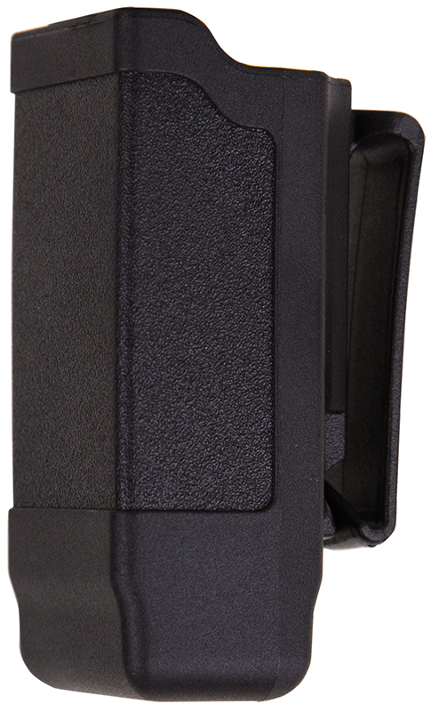 Blackhawk 410600PBK Single Mag Case  Matte Black Polymer Belt Clip Compatible w/ Double Stack 9mm/10mm/40/45/357 — view 1