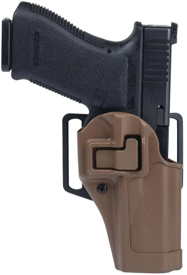 BLACKHAWK HOLSTER SERPA CQC GLOCK 20/21/37 RH COYOTE TAN — view 1