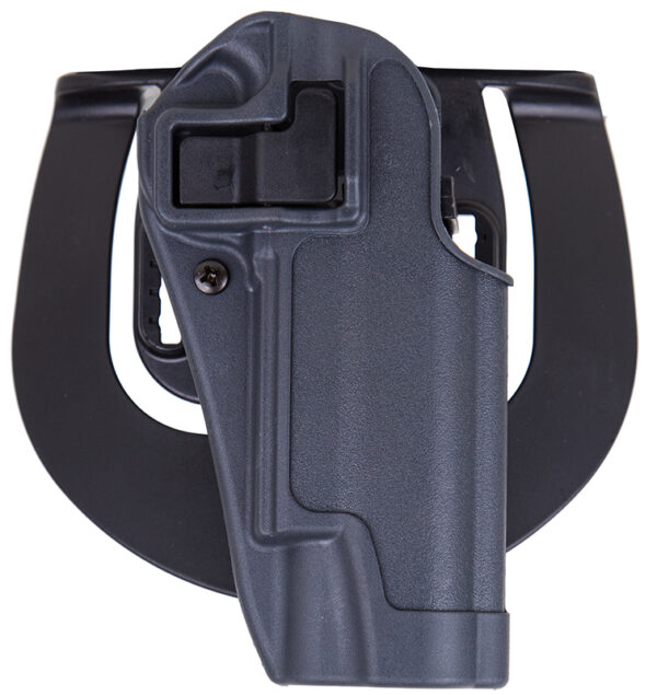 Blackhawk 413514BKR Serpa CQC Sportster OWB Size 14 Gun Metal Gray Polymer Paddle Fits HK USP Right Hand — view 1