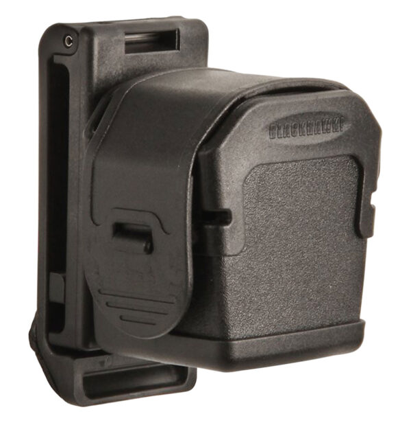 Blackhawk 44A890BK Taser Cartridge Holder  Fits Taser X26/X26P Duty Holster Black Polymer Belt Loop Mount — view 1