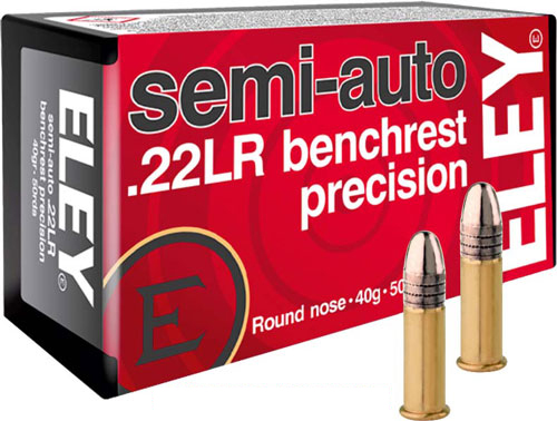 ELEY PRECISION 22LR 40GR SEMI - AUTO BENCHREST 50RD 100BX/CS — view 1