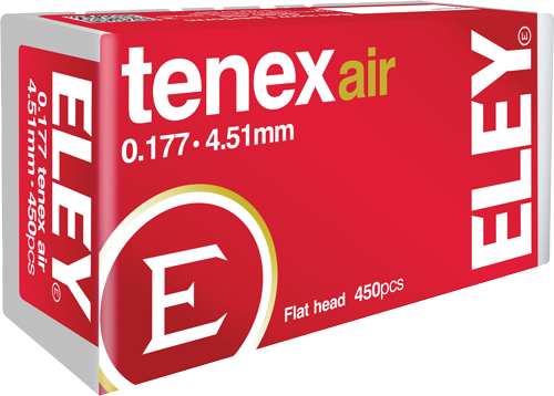 ELEY TENEX AIR PELLETS 177 - 4.51MM 8.2 GRAINS 450-PACK — view 1