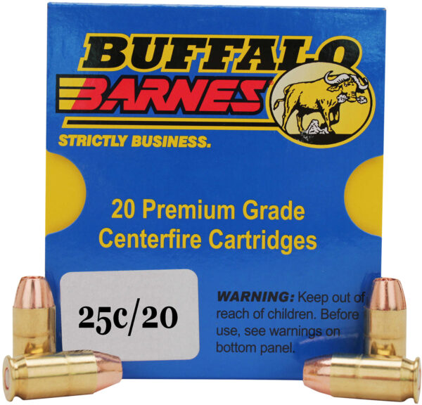 Buffalo Bore Ammunition 25C20 Buffalo-Barnes Strictly Business 357Sig 125gr Barnes TAC-XP Lead Free 20 Per Box/12 Case — view 1
