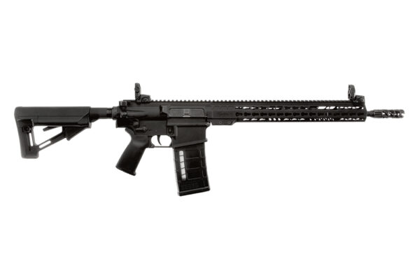ArmaLite AR10TAC16 AR-10 Tactical 308 Win  25+1 16" Barrel, Black, Magpul STR Collapsible Stock, Magpul MBUS Front & Rear Sights, Flash Suppressor, Optics Ready — view 1
