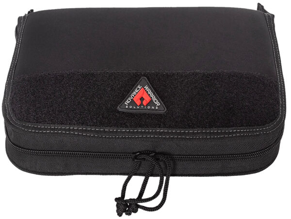 Advance Warrior Solutions SPC9 Single Pistol Case  9.50" Long Black Durable Soft Fabric Compatible w/ Most Standard Sized Pistols — view 1