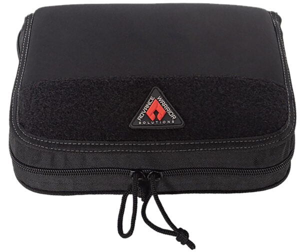 Advance Warrior Solutions SPC10 Single Pistol Case  10" Long Black Durable Soft Fabric Compatible w/ Most Standard Sized Pistols — view 1