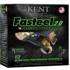 Kent Cartridge K123FS324 Fasteel 2.0  12 Gauge 3" 1 1/8 oz 4 Shot 25 Per Box/ 10 Case