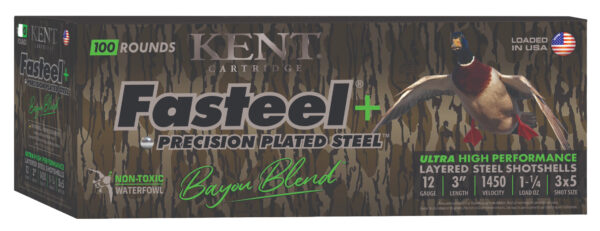 KENT FASTEEL+ BAYOU 12GA 1-1/4OZ #3X5 100/2 — view 1