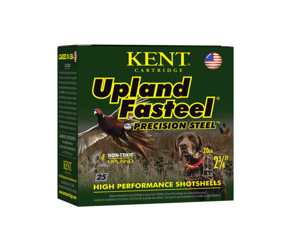 Kent Cartridge K202US245 Upland Fasteel  20Gauge 2.75" 7/8oz 5Shot 25 Per Box/10 Case — view 1
