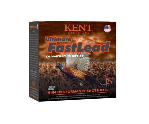 Kent Cartridge K122UFL405 Ultimate Fast Lead 12Gauge 2.75" 1 3/8oz 5Shot 25 Per Box/10 Case — view 1