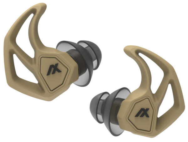 AXIL X30i EARPLUGS W/TOGGLE DESERT TAN — view 1