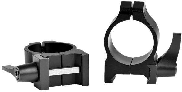Warne 200LM Vertical Rings Maxima Matte Black 1" Low Quick Detach 0 MOA — view 1