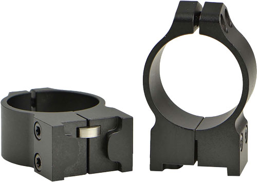 WARNE RINGS 30MM RUGER MEDIUM - NO.1/MINI14/BLACKHAWK MATTE — view 1