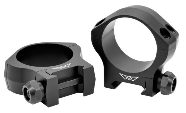 Warne 7220M Scope Rings Mountain Tech Matte Black 34mm Low 0 MOA — view 1