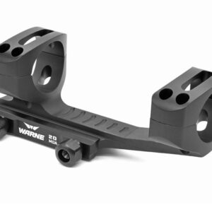 WARNE MOUNT SKEL 1" MSR 20MOA BLACK
