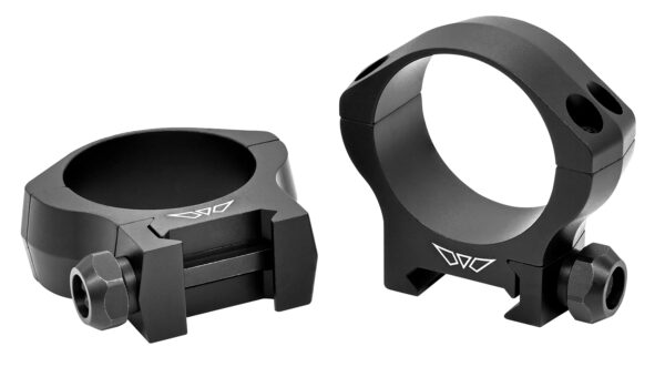 Warne 7240M Scope Rings Mountain Tech Matte Black 35mm Low 0 MOA — view 1