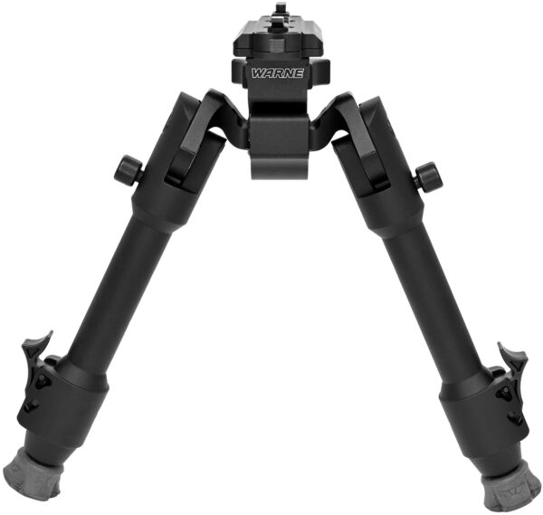 Warne 7904M Skyline Precision Bipod  Folding Black Aluminum/Steel — view 1