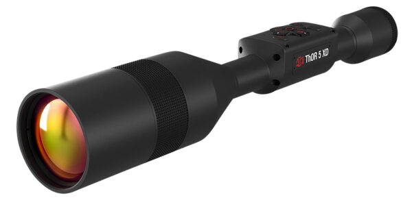 ATN TIWST51210A Thor 5 XD  Thermal Rifle Scope, Black Anodized 4-40x Smart Mil Dot Reticle w/Zoom, 1280x1024 60 fps Resolution — view 1