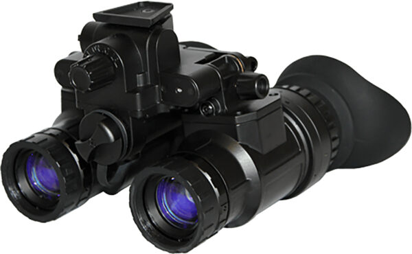 ATN NVGOPS3153HPW PS31-3 HFW Night Vision Goggles Matte Black 1x18mm Generation 3 Auto-Gated White Phosphor, 64-72 Ip/mm, A Grade Resolution — view 1