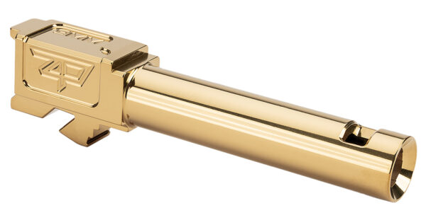 Zaffiri Precision ZP.19G5BCPG Glock  3.89" Ported Gold TiN Stainless Steel, Fits Glock 19 Gen 5 — view 1