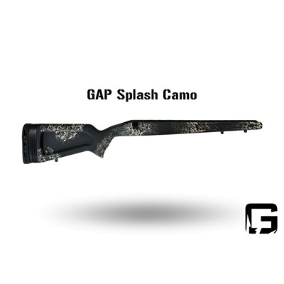EAGLE LONG ACTION RIGHT HAND RIFLE STOCK GAP SPLASH CAMO — view 1