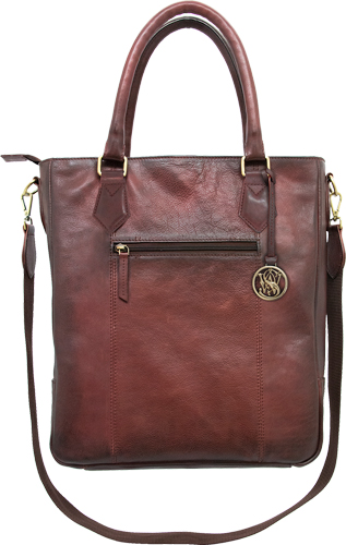 CAMELEON S&W FLAT TOTE CC - PURSE BURGUNDY — view 1