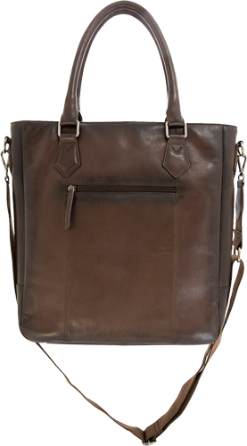 CAMELEON S&W FLAT TOTE CC - PURSE DARK BROWN — view 1