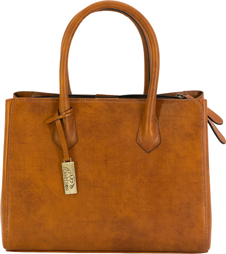 CAMELEON NATALIE PURSE - CONCEALED CARRY BAG TAN — view 1