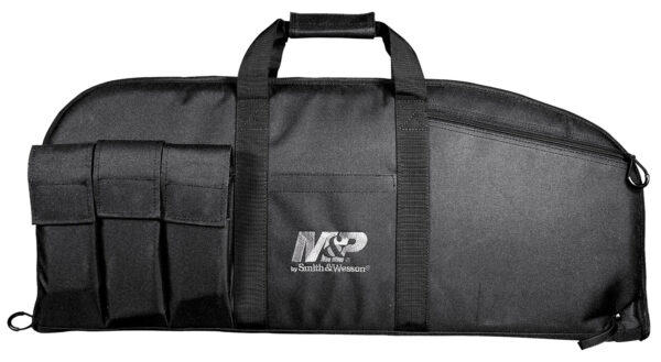 M&P Accessories 110016 Duty Series Large Case 45" Black 5 Exterior Mag Pouches for Rifle/Shotgun — view 1
