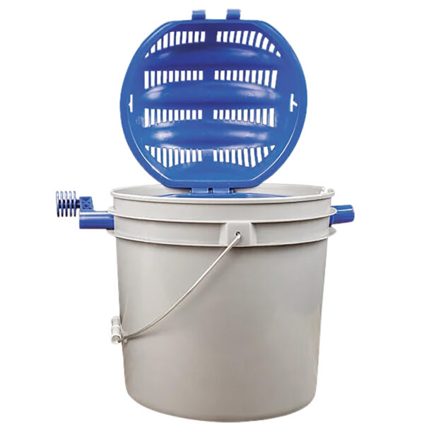 Frankford Arsenal 507565 Quick-N-Ez Rotary Sifter Kit 3.5 Gallon Gray Plastic — view 1