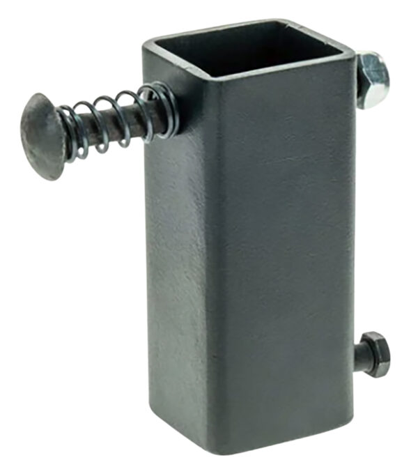 Caldwell 1102669 T-Post Plate Hanger Black AR500 Steel Hanging — view 1