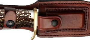 UNCLE HENRY KNIFE NEXT GEN - STAGLON 5.5" BLD W/LTHR SHEATH — view 2