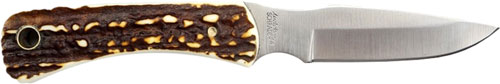 UNCLE HENRY KNIFE NEXT GEN - STAGLON 3.1" CAPER W/LTHR SHTH — view 1