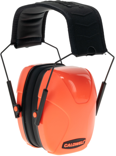 CALDWELL YOUTH PASSIVE EARMUFF - HOT CORAL — view 1