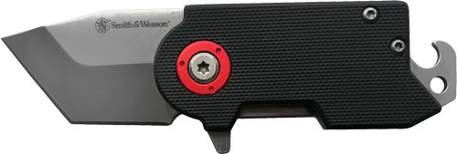 S&W KNIFE BENJI FOLDING BLADE - 4.25" TOTAL LENGTH W/BTTL OPNR — view 1