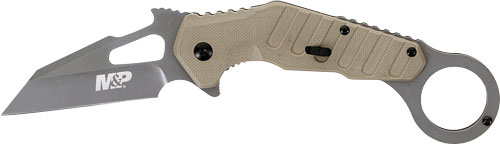 S&W KNIFE M&P EXTREME OPS 3" - KARAMBIT SPRING ASSIST FDE — view 1