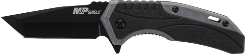 S&W KNIFE M&P SHIELD 2.8" - TANTO SPRING ASSIST BLACK — view 1