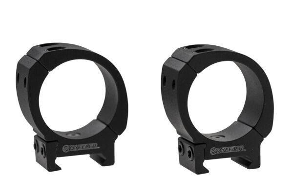 Wheeler 1133748 Sporter Scope Rings  Black 1" Medium — view 1