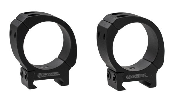 Wheeler 1133750 Sporter Scope Rings  Black 30mm Low — view 1
