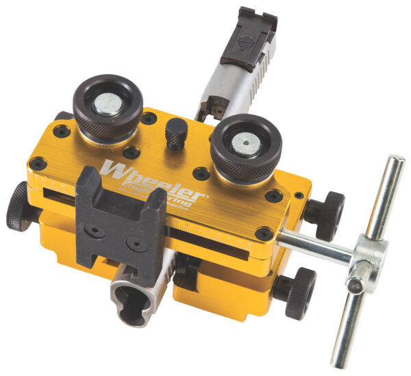 Wheeler 710905 Armorer's Handgun Sight Tool Yellow Handgun — view 1