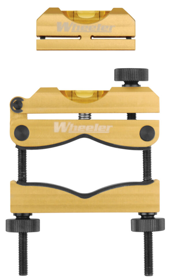 Wheeler 119050 Pro Reticle Leveling System Black/Yellow Aluminum Universal — view 1