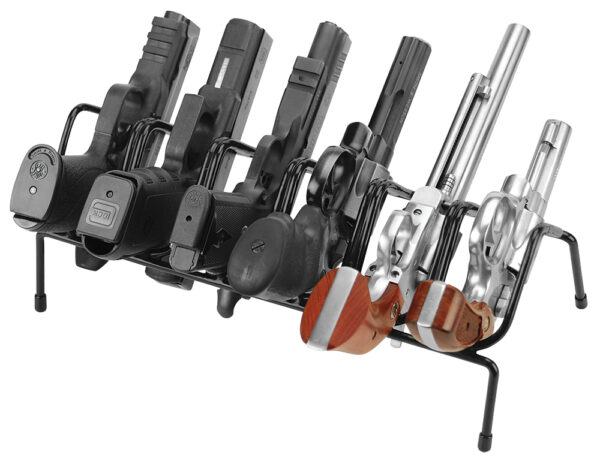 Past 222210 LockDown 6 Gun Handgun Rack Black — view 1