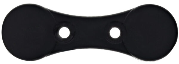 Lockdown 222501 Gun Concealment Magnet Black Metal Holds 1 Handgun — view 1
