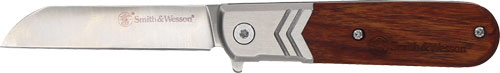 S&W KNIFE ROSEWOOD EXECUTIVE - BARLOW 2.75" FOLDING BLADE — view 1