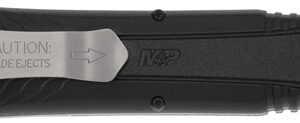 S&W KNIFE M&P OTF 3.5" AUS-8 - SPEAR BLADE TIP DOWN W/SAFETY