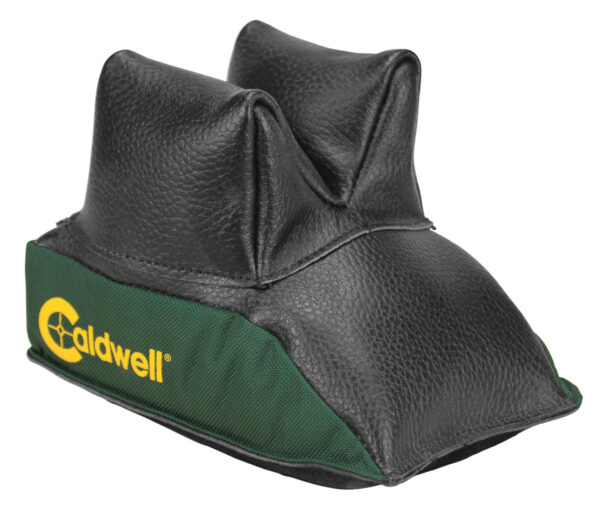 Caldwell 226645 DeadShot Rear Shooting Bag Unfilled 600D Polyester w/Leather Padding — view 1